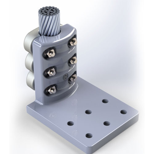 Elbow Connector 1xConductor To Plate Terminal