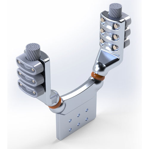 Straight Connector 2xConductor  To Plate Terminal