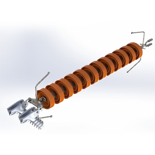 150kV Single Suspension 2xConductor TAL Spacing 200mm with Strain Clamp